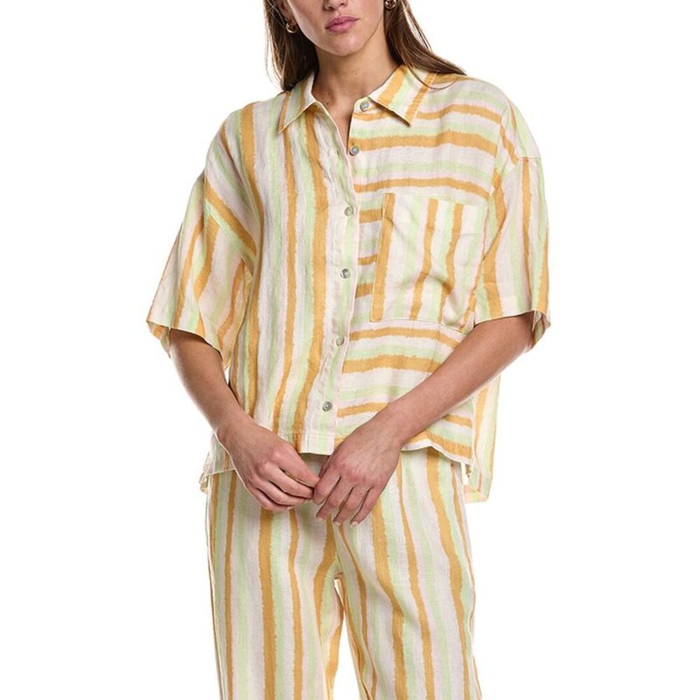 Electric & Rose Womens  Kyle Linen Shirt